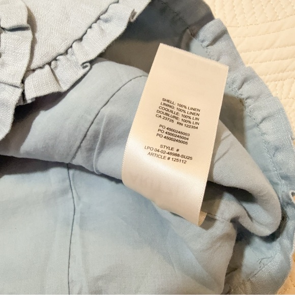 NWT Aritzia Wilfred 125112 CITRUS DEW BLUE XS - Picture 4 of 5